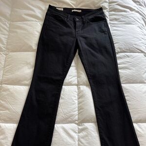 Levi’s 715, Low-Rise Bootcut, Black, Size 30